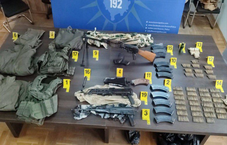 Kosovë  policia në veri gjen sërish armë e municion