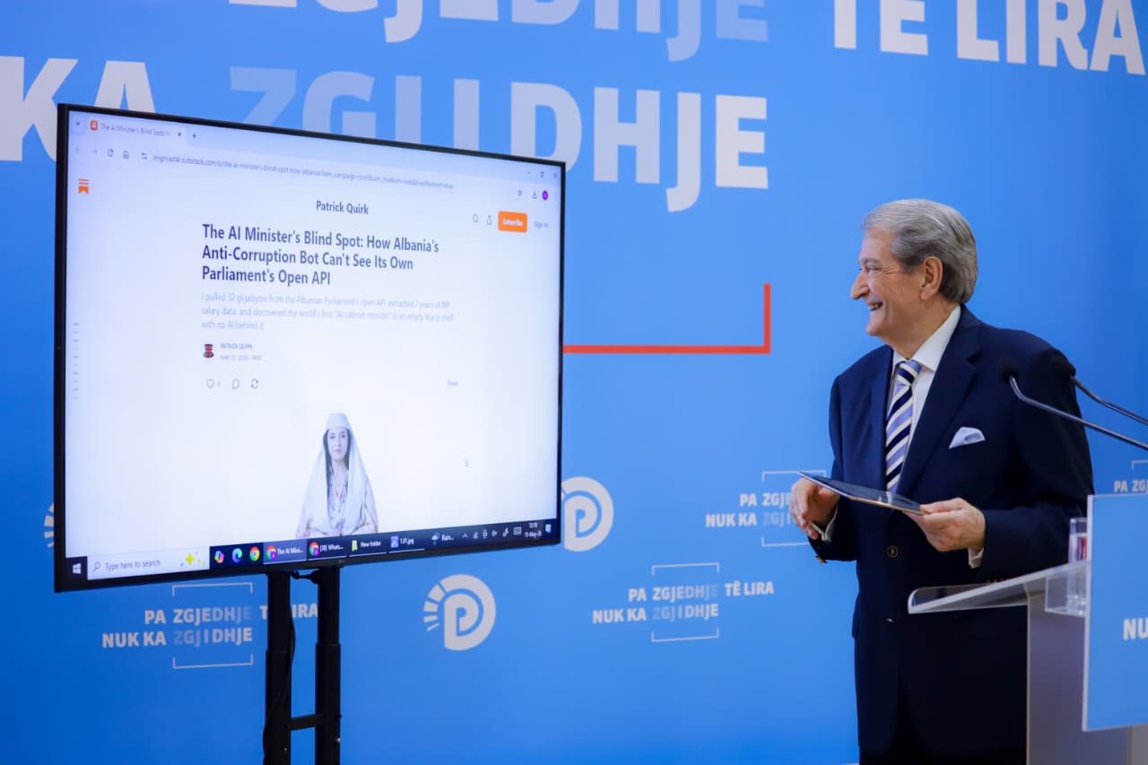 Investigimi i ekspertit ndërkombëtar  Berisha  Diella  Rama dhe Begaj kanë kryer krim kushtetues