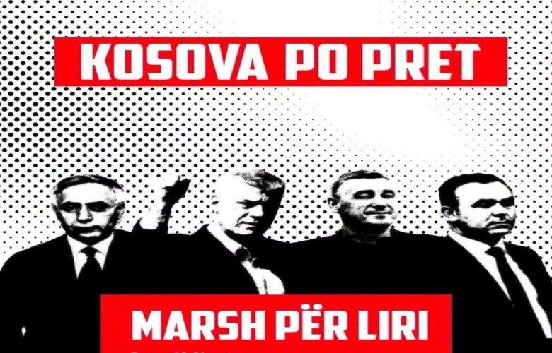 Në mbështetje të ish krerëve të UÇK së që presin vendimin në Hagë   Marshi për Liri  sot në Prishtinë