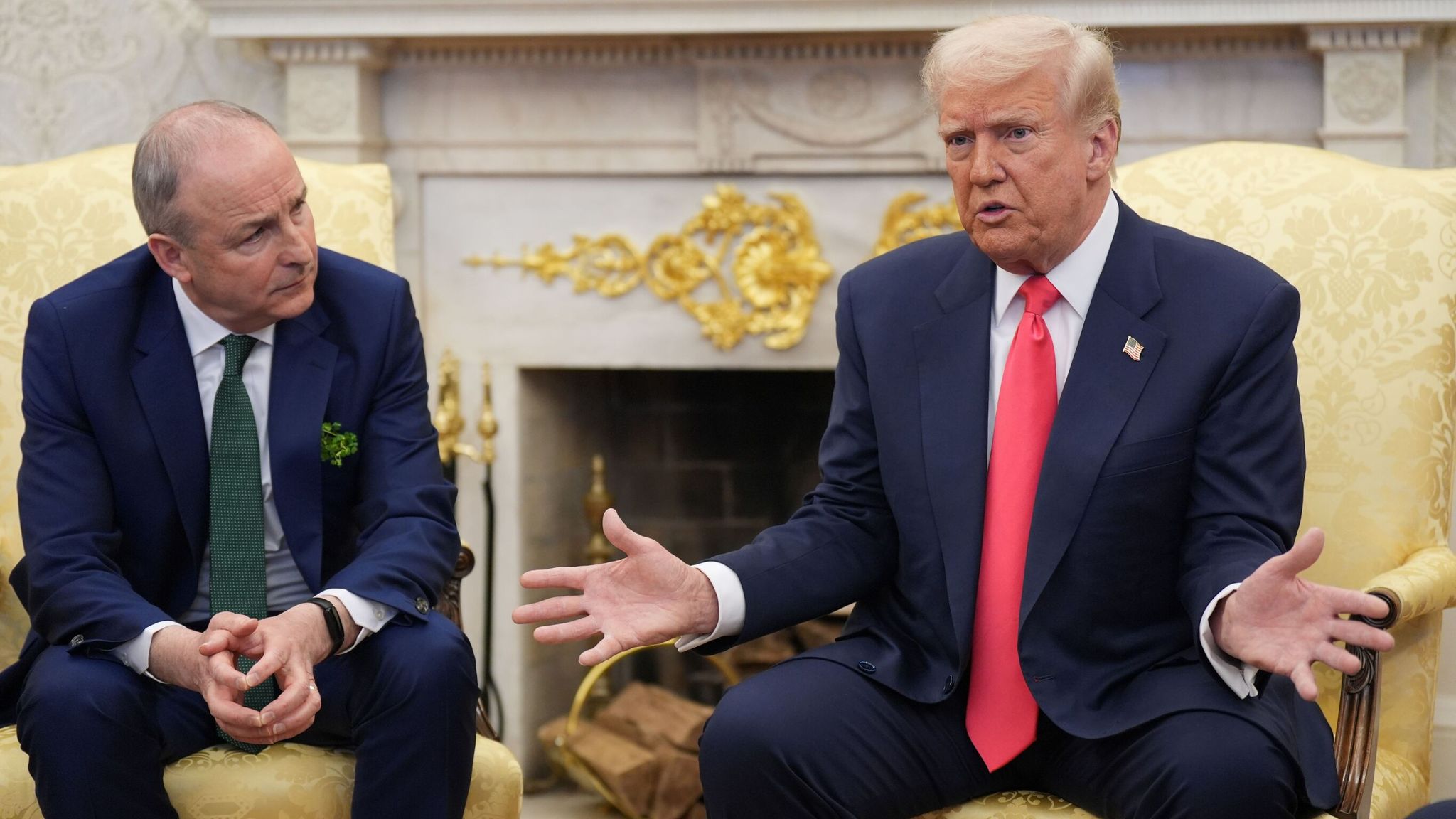 Video  Presidenti Trump  Do të doja të shihja një Irlandë të bashkuar 